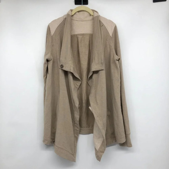 Lululemon Heathered Sand Coast Wrap in beige size 10 - Picture 2 of 15